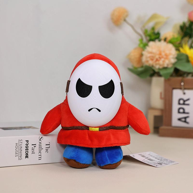 Super Mario Bros Plush Masked Kid Toy With Huggable Soft Material For Collectors