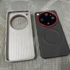 For OPPO Find X9 Ultra Case For MagSafe Magnetic Fine Grain Matte Leather Silicone Cover Metal Lens Frame Protective Shell