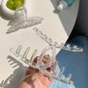 Mermaid Princess Hairpin Fashion Girl's Transparent Advanced Sense Dazzling Pearly Grab Clip Hair Clip Hair Accessories