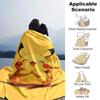 1pc Pikachu, Cute blanket Lightweight Flannel Throw for Sofa Bed Travel Camping Livingroom Office Couch Chair