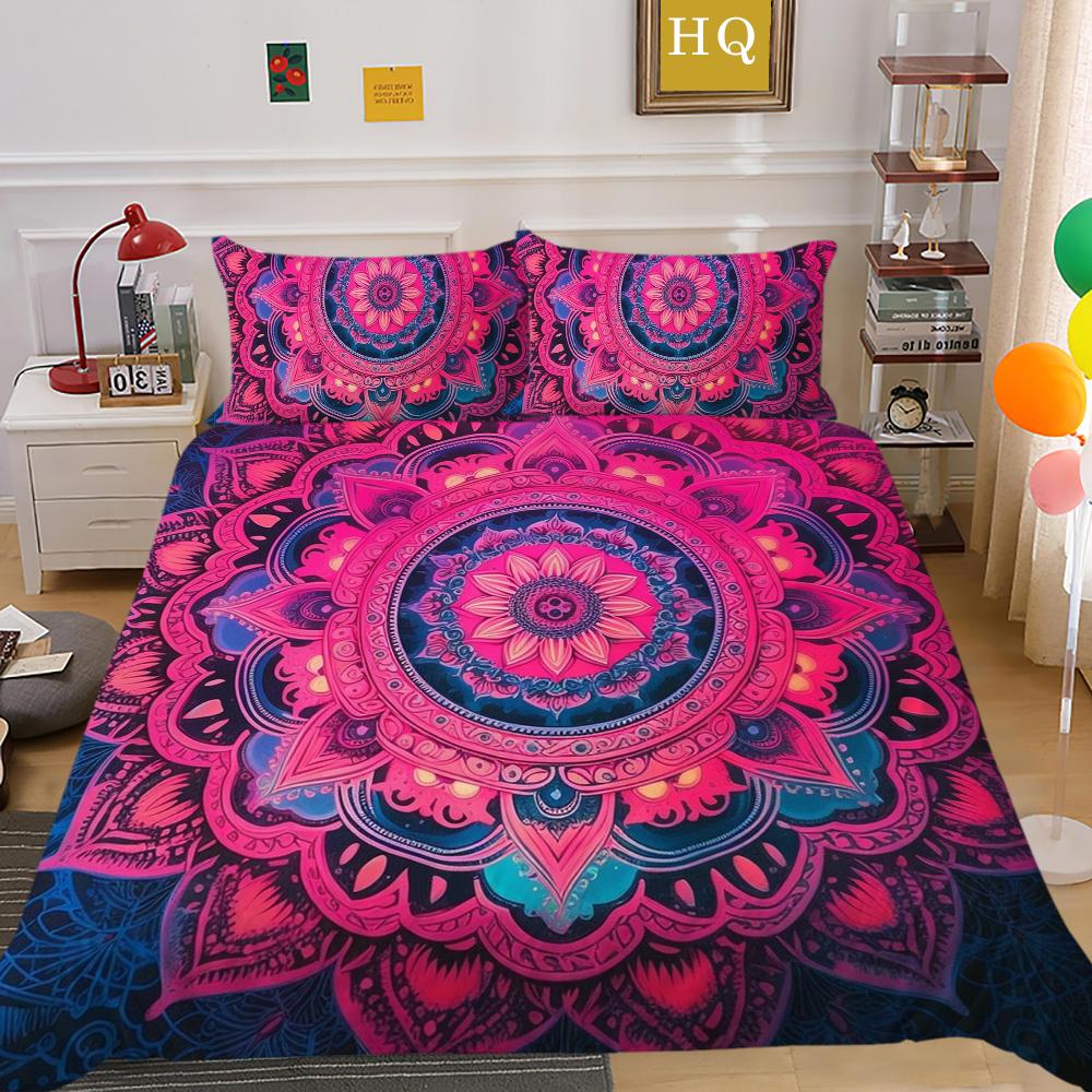 Așternut de pat de lux Costum Huse plapumă Textile pentru casă moale Față de pernă dimensiune king Femeie Decor dormitor din microfibră