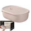 Leak Proof Lunch Box Divided Sealed Lunch Container 900ml Lightweight Portable Snack Box Multipurpose Lunch Organizer For School