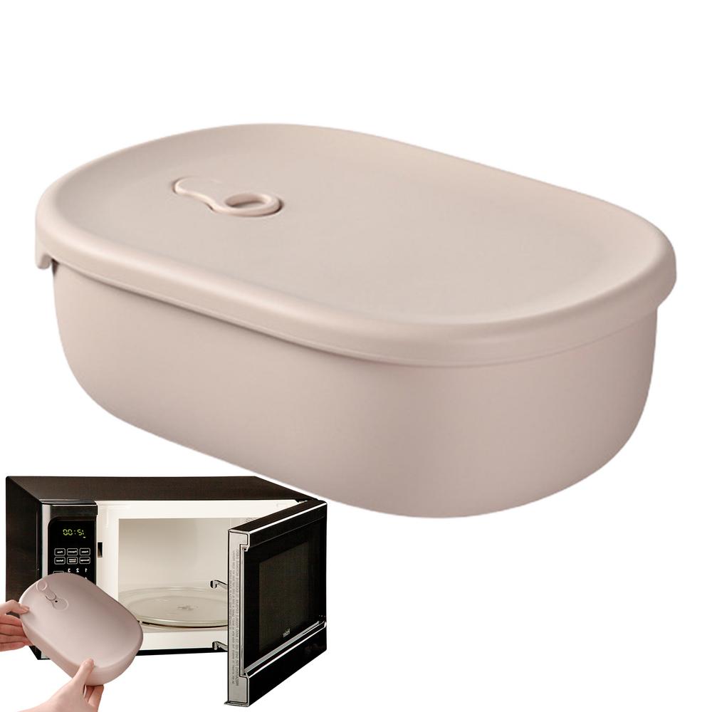 Leak Proof Lunch Box Divided Sealed Lunch Container 900ml Lightweight Portable Snack Box Multipurpose Lunch Organizer For School