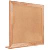 Wall Mirror 55x55 cm Solid Walnut Wood