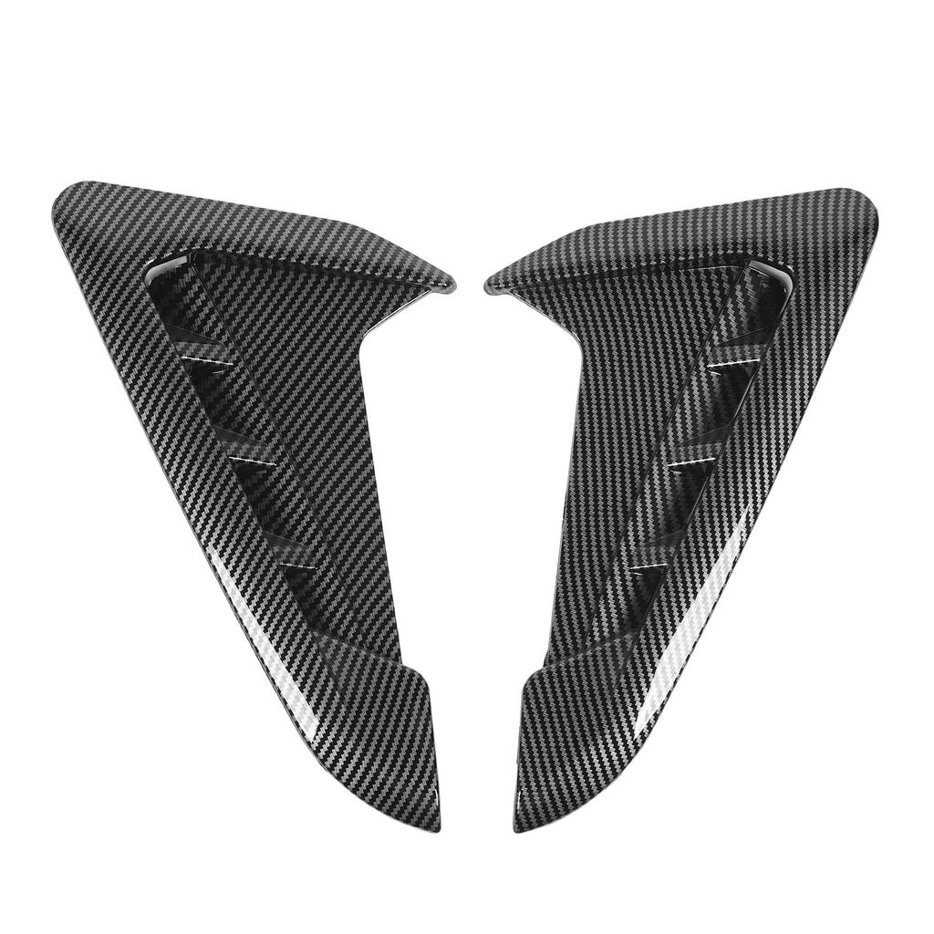 1 Coppia Decorazione Trim Sfiato Laterale Auto Sinistro Destro Copertura Sfiato Aria Laterale Parafanghi Auto Adesivo Decorativo per BMW X3 G01 X4 G02 M Sport 2018+