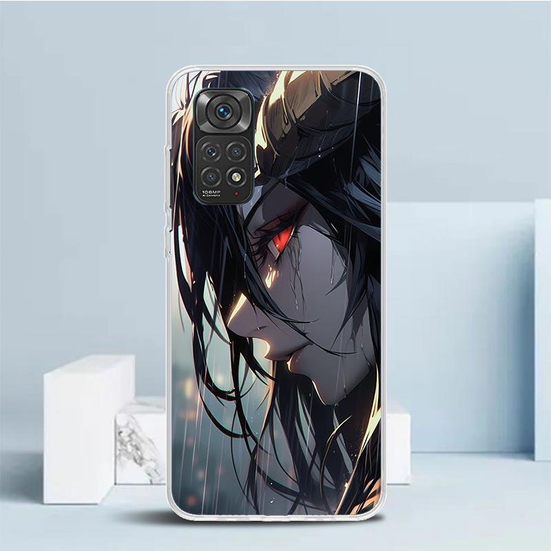 Albedo Overlord Anime Soft Cover for Xiaomi Redmi Note 15 14 13 12 Pro Plus Phone Case 14S 11S 11T 11E 10S 10 4G Pattern Shell R