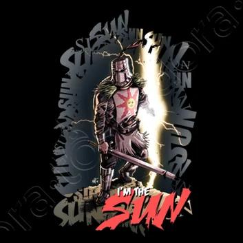 Solar Im The Sun Light Medieval Warrior TShirt Summer Cotton Oneck Mens Short Sleeve TShirt New S3XL S