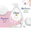 DOVE Refreshing Sakura Blossom Body Wash with Himalaya Pink Salt for Replenished Skin, 1L