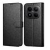 Case for Xiaomi Redmi Note 15 PRO 5G - Black Wallet Flip Cover Magnetic Clasp Card Holder Phonillico®