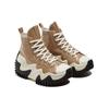 Converse Run Star Motion High Nomad Khaki Unisex Sneakers Brown Black White 171423C
