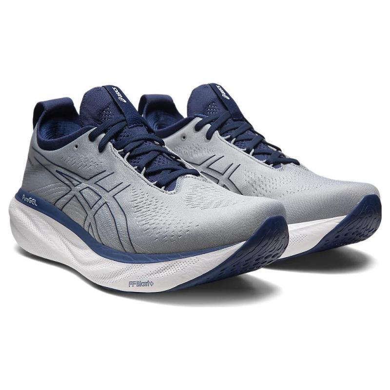 ASICS Gel Nimbus 25 Sheet Rock Indigo Blue Sneakers 1011B547-021