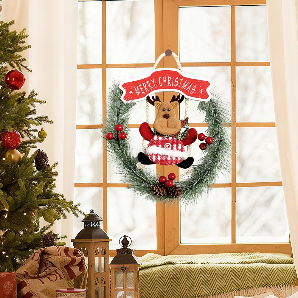 31CM Christmas Supplies Decoration Garland Xmas Tree Pendant Ornament for Home Decor 2026 New Year Party Gift Navidad Accessory