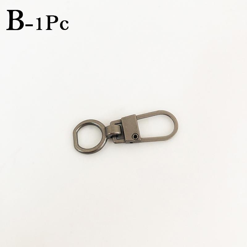 1Pcs Leather Zipper Metal Pullers for Zipper Sliders Replacement Repair Zipper Head for Bags Clothes DIY Sewing Accessories