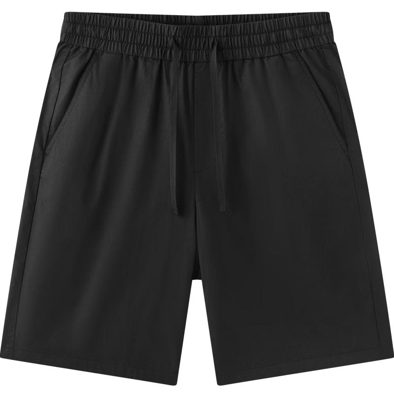 

Semir Men s Casual Pure Color Five-Point Shorts S