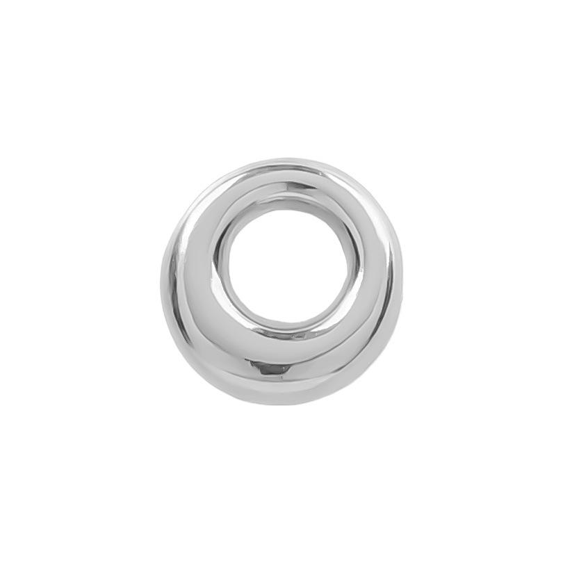Gold 304 Stainless Steel Minimalist Oval Pendant for DIY Necklace, Bracelet, Earrings Jewelry