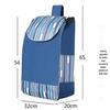 Waterproof Oxford Cloth Shopping Cart Bag – Thickened, Portable, and Durable Handcart Bag