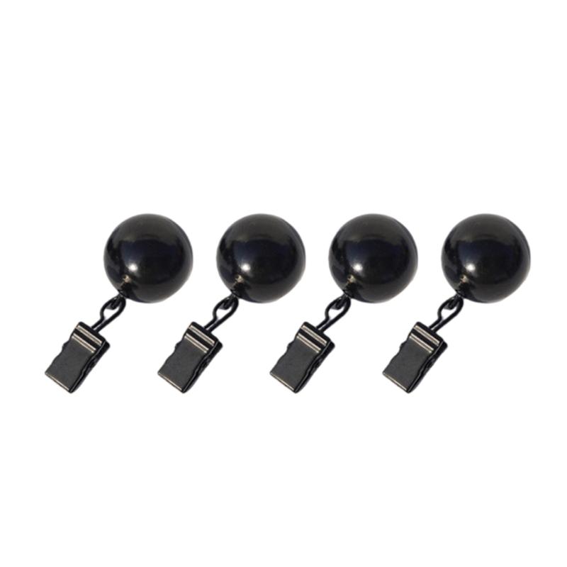 652F Outdoor Curtain Weights Heavy Duty Drapery Weights with Metal Clip for Shower Curtains Tablecloths,and Garden Flags
