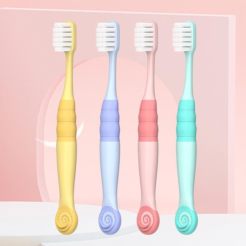 8 Pcs Soft Bristle Toothbrush Tongue Scraper 2 In 1 Cleaner Extra Soft Portable Teeth Cleaning Tool For Adult Travel