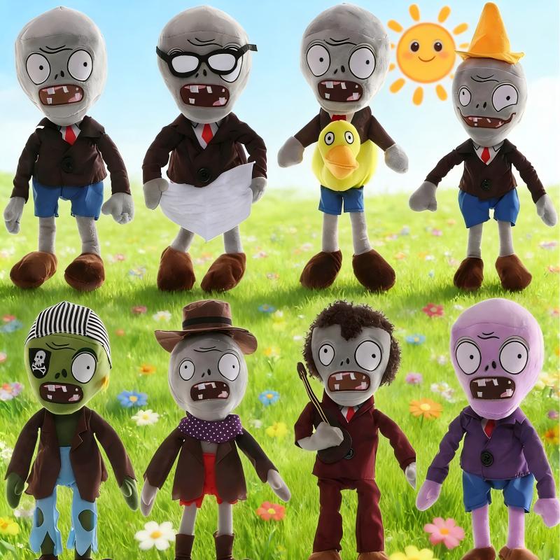 Peluche Unisex PVZ Zombies Gargantuar 30cm Morbido Peluche Animale Carino Personaggio Anime Regalo per Bambini Decorazione di Natale Halloween