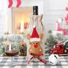Wine Protector Bags Christmas Wine Bottle Wrapping Protector Bags Christmas Drawstring Red Wine Bottle Cover Bags For Travel