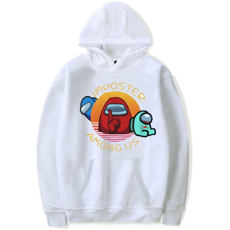 Game Imposter Casual Pullover Streetwear Sweatshirt Hoodies Tops Coat