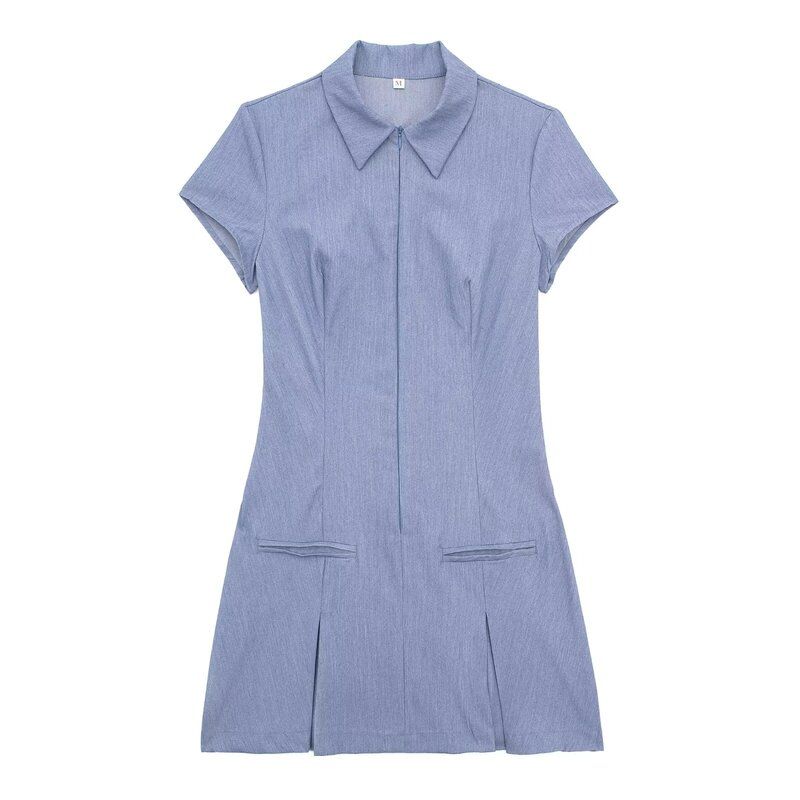 2024 Spring/Summer New Arrival Women's Clothing Silm Easiest for Match Stylish Wide Pleated Short Dress Short Skirt 8342303 802