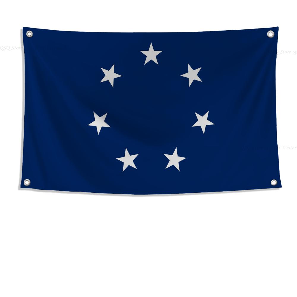 1pc 7 Star Or 8 Star Venezuela 1954 Flag Banners Four Hole Flag Polyester Outdoor Decor Room Aesthetic