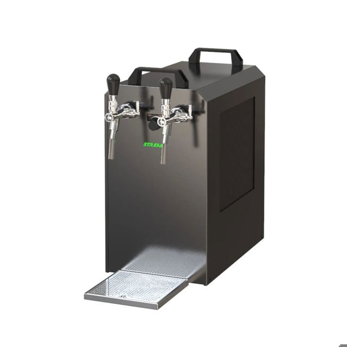 Tireuse à bière - ICH-ZAPFE.DE - STREAM 80K - 2 lignes - 90 l/h - refroidissement à sec