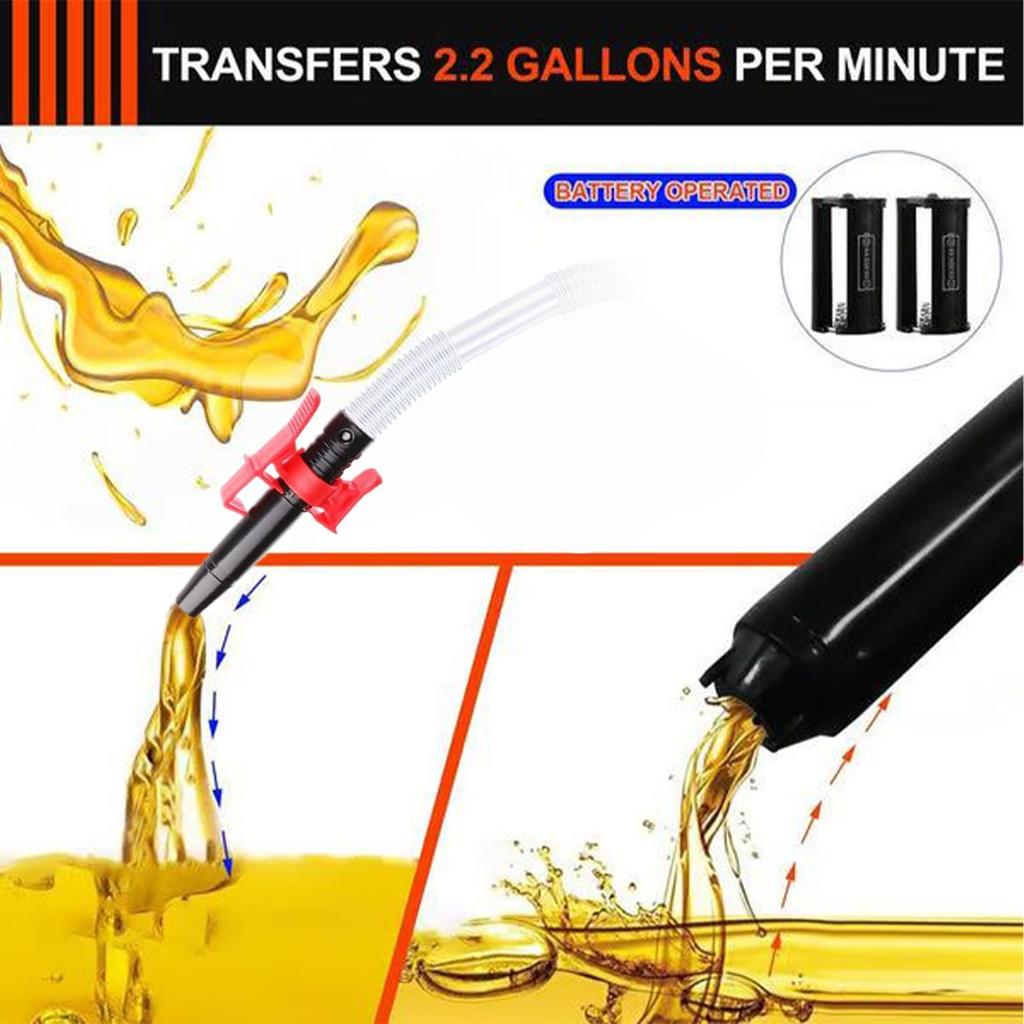 Cordless Fuel Delivery Pump Battery Operated Transfer Pump Fluid Siphon Extractor Portable Transfer Pump For Oil Transmission