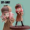 cute Anime SPY Family Anya Figure Detective Game Animated Version Detective Dress Up Model Toy Gift Collection Action Figure