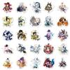 50-Piece Cute Onmyoji Cartoon Stickers for DIY Projects