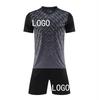 Nieuwe voetbaltenue sets, teamcompetitie trainingsuniformen, sneldrogende shirts, sportkleding, zomerse shirts met korte mouwen, nummers opdruk