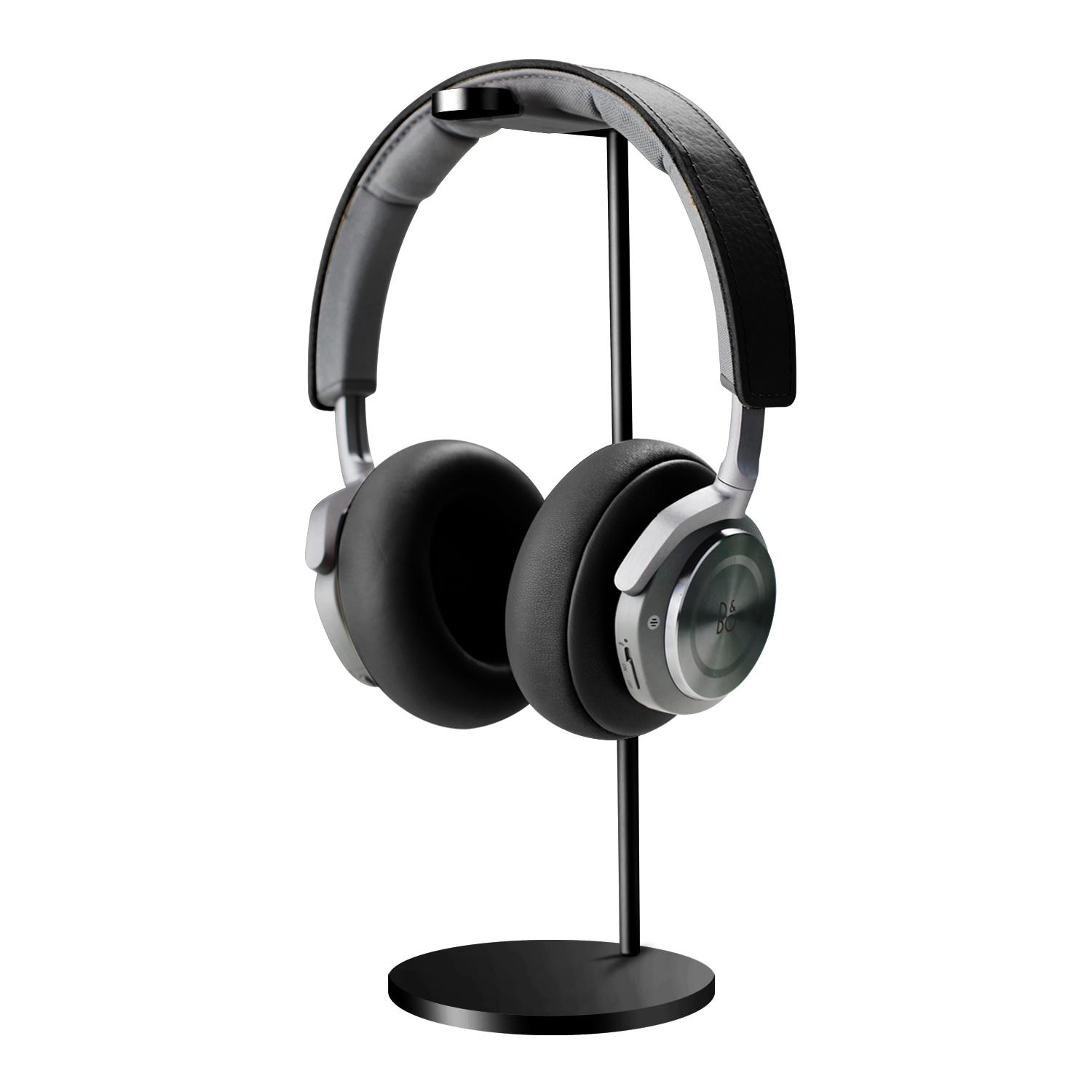 Custom Logo Desktop Decor Gaming Headset Holder New Design Computer Stand for Headphone Display Rack Headband Holder Accessory HS4 чёрный