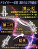 Feison LED Motorcycle Bulb H4 H19 HS1 White 6500K 30W Fanless Vehicle Inspection