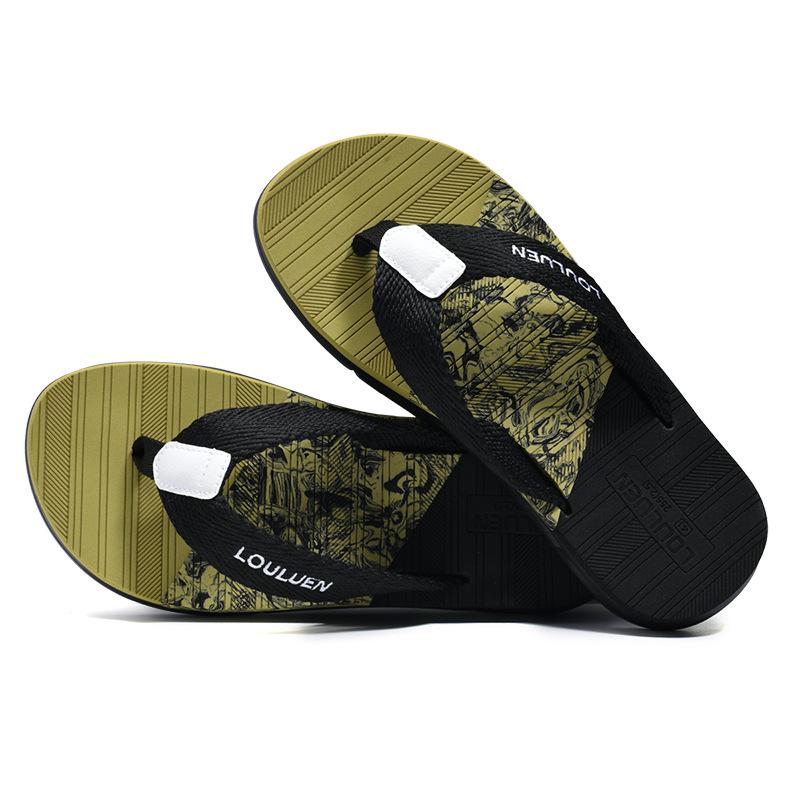 

Шлепанцы мужские летние новые сандалии мужские уличные повседневные пляжные шлепанцы 45