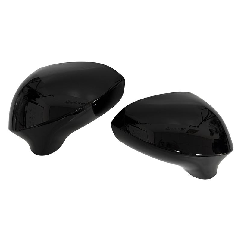 Pair For Seat Leon MK2 Ibiza MK4 Exeo 3R 2008-2017 Car Replacement Rearview Side Mirror Cover Wing Cap Exterior Door Trim