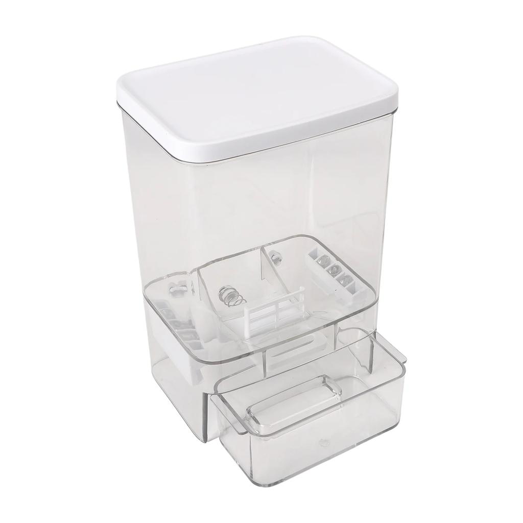 Dispenser Container Solid Granule Holder Laundry Detergent Dispenser Efficient Storage System Space Management