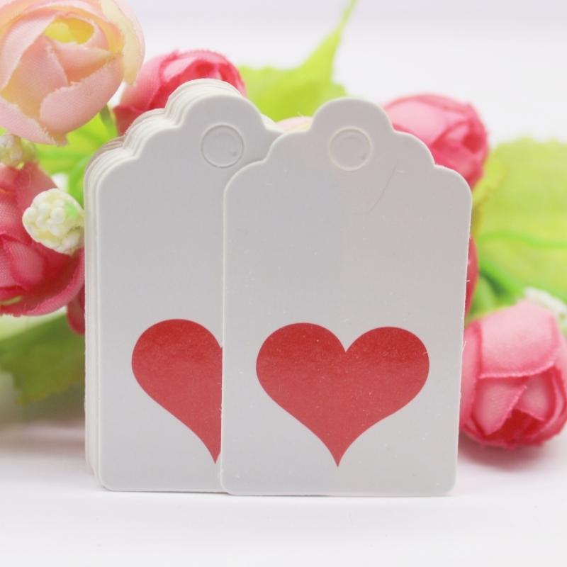 5*3cm DIY Made with love wedding tag card scallop heart shape valentines days gift /crafts/bakery /candy tag label