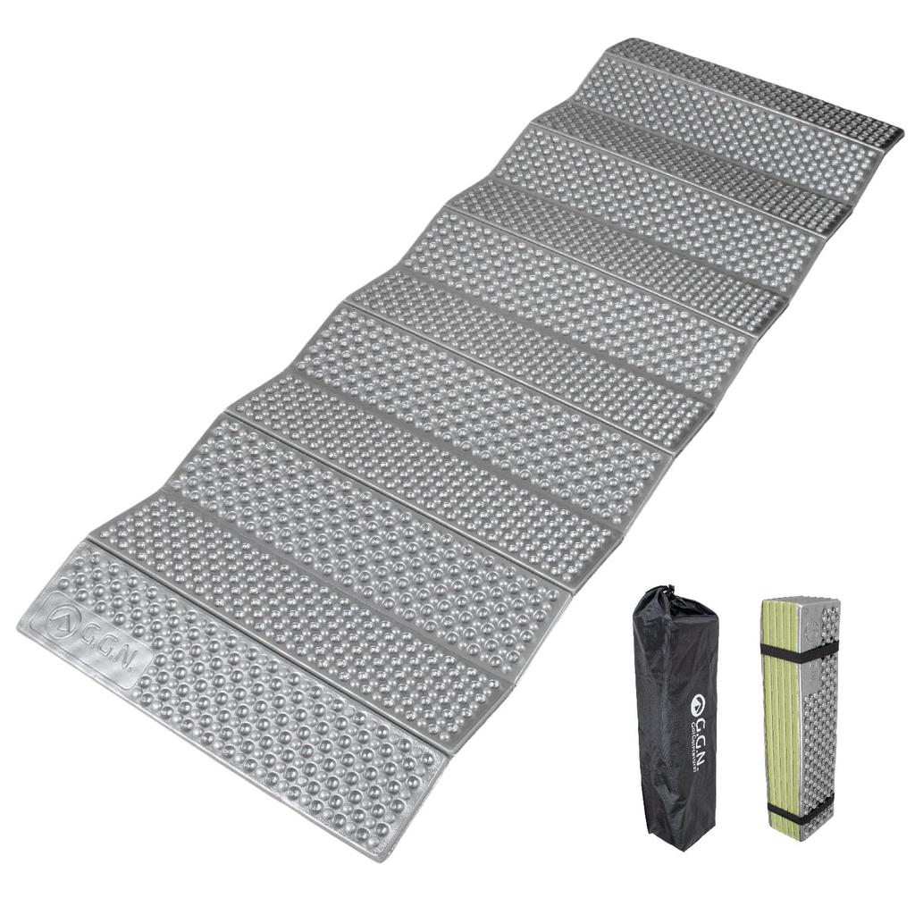 GN hliníková venkovní podložka skládací, lehká, celoroční kempingová podložka pro volný čas