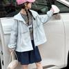 Ultra-Thin Girls' Sun Protection Suit - Summer 2026 Breathable Ice Silk Cooling for Big Kids