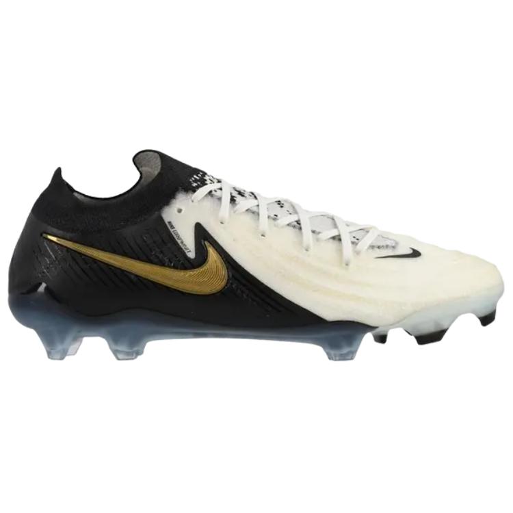 Nike Phantom GX 2 Elite FG Mad Ready Pack Men Sneakers White Black Metallic-Gold-Coin FQ8925-100