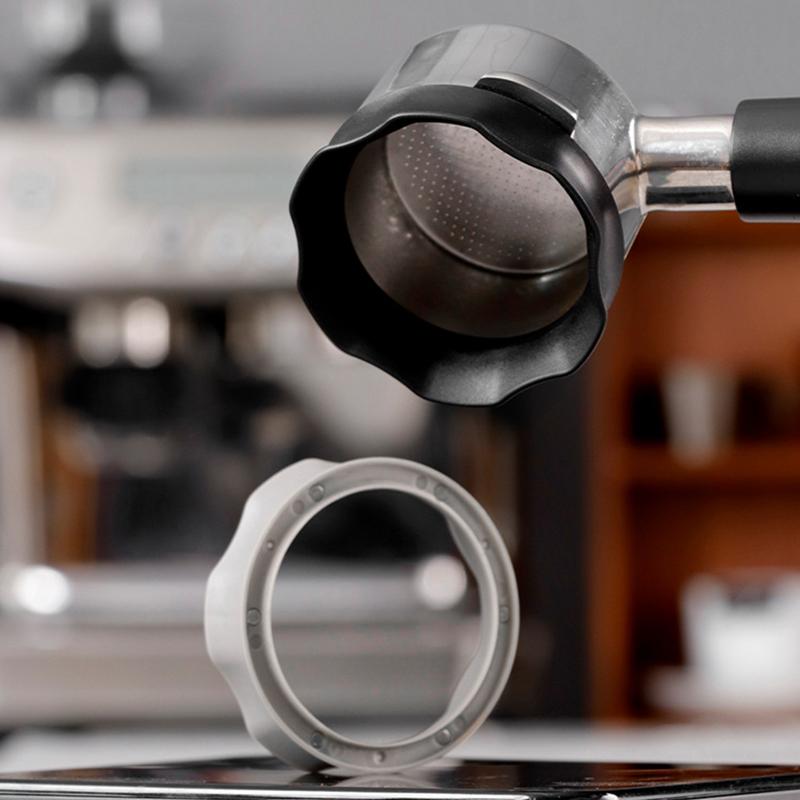 Magnetic Coffee Dosing Ring 51/53/58mm Dosing Funnel ABS Portafilter Home Espresso Barista Tool Coffee Accessories