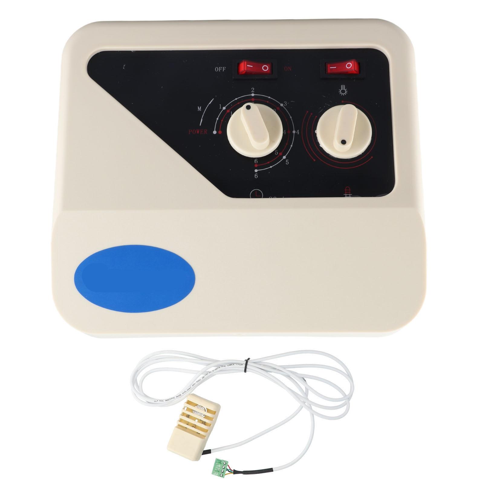 Sauna Heater Stove External Controller With Temperature Probe Wire For 3-9KW Sauna Heater 220V