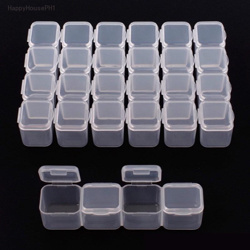 28/56 Grids Adjustable Clear Jewelry Box Storage Jewelry Organization Storage Boxes Jewelry Case
