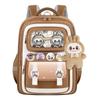 School bag new bag children's primary school students 1-6 backpack burden reduction backpack