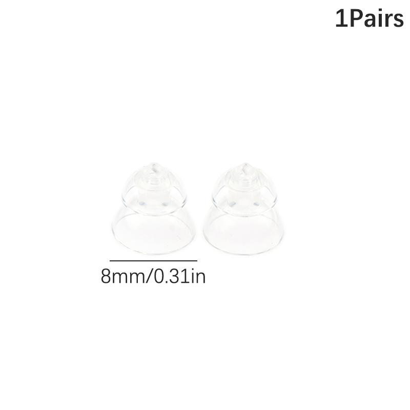 

1 пара 6/8/10/12 мм ушные вкладыши для слуховых аппаратов мягкие сменные беруши прозрачные двухслойные вкладыши для слуховых аппаратов купольные беруши 8mm