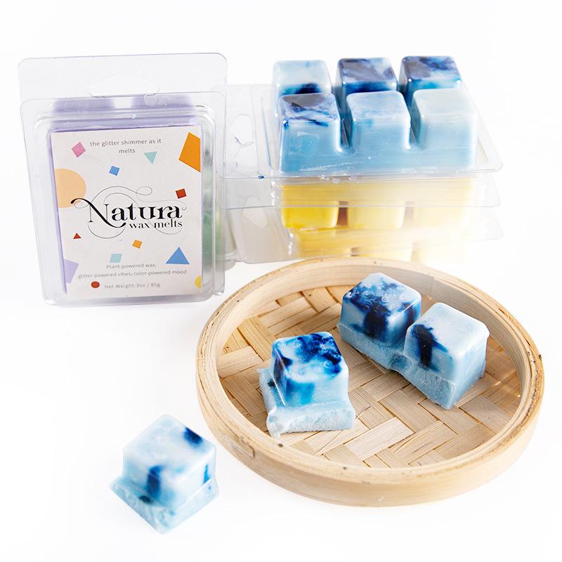 1PC Modern Geometric Soy Candles Scented Candles Home Decor Scented Candles Fresh Air 8.2x5.8cm