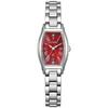 [CITIZEN] xC EW5541-50W Women's Watch – Eco-Drive, Diamond, Sapphire Glass, Silver/Red
