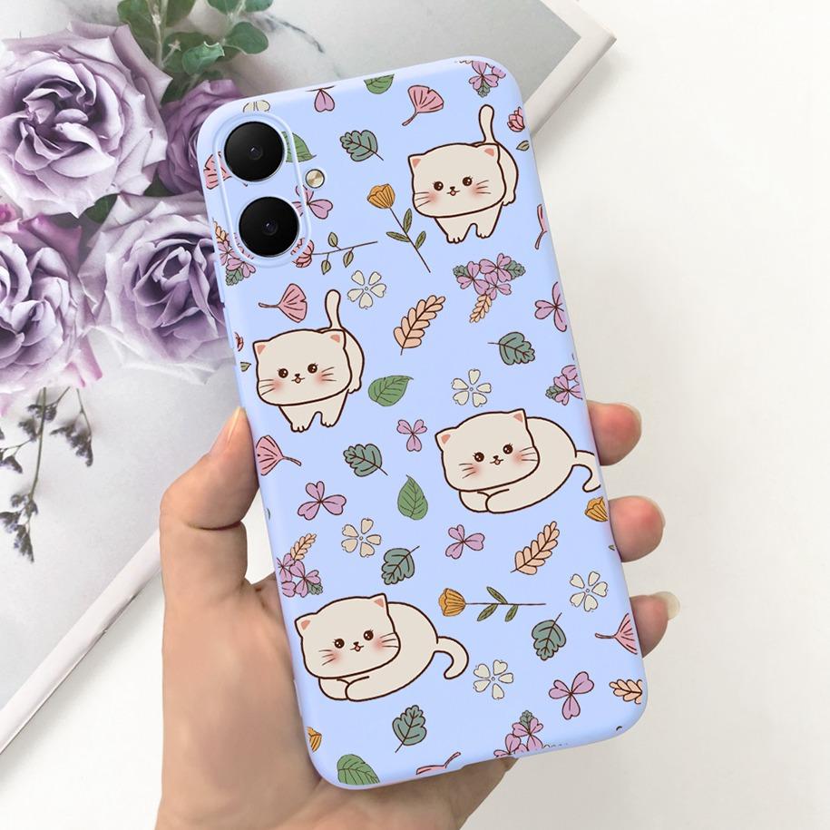 For Samsung Galaxy A05S 2023 Case Fashion Flower Soft Back Cover For Samsung A04 A04S A05 A05S SM-A057F Shockproof Silicone Capa