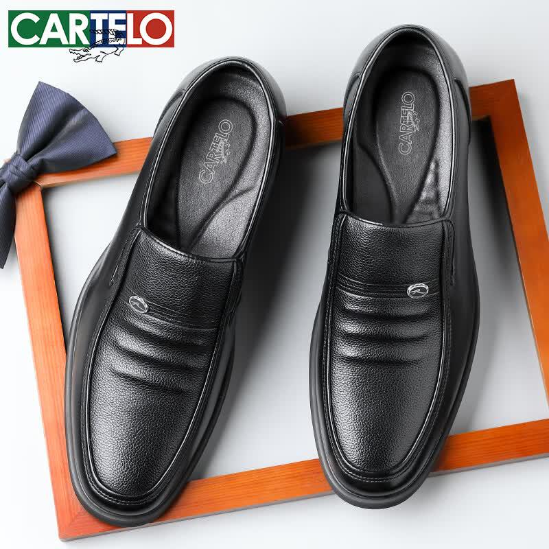 CARTELO Men s Slip-On Loafer Shoes 43